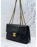 CHANEL CLASSIC MAXI LAMBSKIN LEATHER SINGLE FLAP BAG YEAR 1994