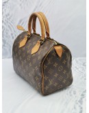 LOUIS VUITTON SPEEDY 25 MONOGRAM CANVAS HANDLE BAG