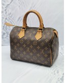 LOUIS VUITTON SPEEDY 25 MONOGRAM CANVAS HANDLE BAG