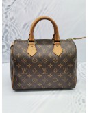 LOUIS VUITTON SPEEDY 25 MONOGRAM CANVAS HANDLE BAG