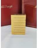 (NEW YEAR SALE) S.T.DUPONT GOLD PLATED HARDWARE LIGHTER -FULL SET-