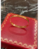 CARTIER LOVE BRACELET DIAMOND 750 ROSE GOLD BRACELET NO. 16 YEAR 2019 