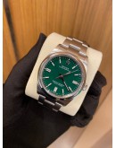ROLEX OYSTER PERPETUAL 36 REF 126000 GREEN DIAL 36MM AUTOMATIC YEAR 2021 WATCH
