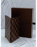 LOUIS VUITTON DAMIER EBENE CANVAS PASSPORT COVER