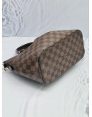 LOUIS VUITTON SIENA PM IN DAMIER EBENE CANVAS HANDLE BAG WITH STRAP