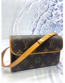 LOUIS VUITTON POCHETTE FLORENTINE WAIST BELT BAG IN MONOGRAM CANVAS