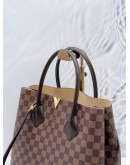 LOUIS VUITTON KESINGTON DAMIER EBENE CANVAS TOTE BAG