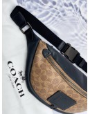 (NEW YEAR SALE) COACH RIVINGTON BELT BAG IN SIGNATURE CANVAS