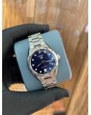 (BRAND NEW) TAG HEUER LADY CARRERA CALIBRE 9 BLUE DIAMOND DIAL AUTOMATIC 29MM YEAR 2022 WATCH -FULL SET- 