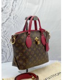 ﻿(NEW YEAR SALE) LOUIS VUITTON FLOWER ZIPPED TOTE MONOGRAM CANVAS PM -FULL SET-