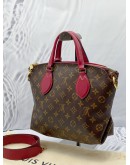 ﻿(NEW YEAR SALE) LOUIS VUITTON FLOWER ZIPPED TOTE MONOGRAM CANVAS PM -FULL SET-