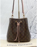 (NEW YEAR SALE) LOUIS VUITTON NEO NEO ROSE POUDRE BUCKET BAG