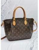 (NEW YEAR SALE) LOUIS VUITTON TURENNE PM IN MONOGRAM CANVAS GOLD HARDWARE HANDLE BAG -FULL SET-