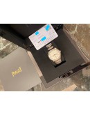 (BRAND NEW) 2023 PIAGET POLO DATE REF G0A46019 DIAMOND DIAL WITH DIAMOND OUTER RING NOBLE 36MM AUTOMATIC WATCH -FULL SET-