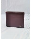 (NEW YEAR SALE) BRAUN BUFFEL L'HOMME BROWN LEATHER WALLET WITH COIN COMPARTMENT 