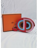 (UNUSED) HERMES MULTICOLOR EPSOM LEATHER IN THE LOOP TO GO POUCH