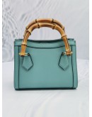 (NEW YEAR SALE) GUCCI BAMBOO HANDLE DIANA MINI TOTE BAG WITH STRAP