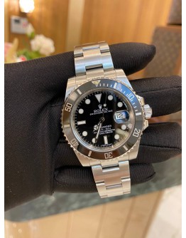 (NEW YEAR SALE) ROLEX SUBMARINER DATE REF 116610LN BLACK DIAL 40MM AUTOMATIC YEAR 2012 WATCH -FULL SET-