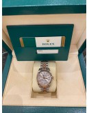 (NEW YEAR SALE) ROLEX DATEJUST 31 18K 750 ROSE GOLD REF 178271 GREY DIAMOND DIAL 31MM AUTOMATIC YEAR 2014 WATCH -FULL SET-
