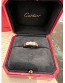 (NEW YEAR SALE) CARTIER LOVE RING 18K 750 WHITE GOLD SIZE 60 -FULL SET-