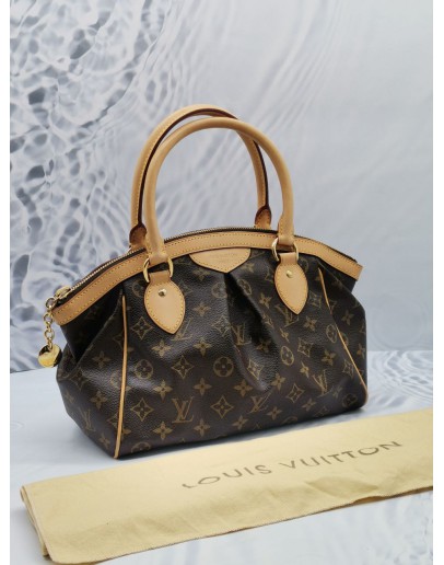 (NEW YEAR SALE) LOUIS VUITTON TIVOLI PM BROWN MONOGRAM CANVAS HANDLE BAG