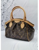 (NEW YEAR SALE) LOUIS VUITTON TIVOLI PM BROWN MONOGRAM CANVAS HANDLE BAG