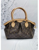 (NEW YEAR SALE) LOUIS VUITTON TIVOLI PM BROWN MONOGRAM CANVAS HANDLE BAG