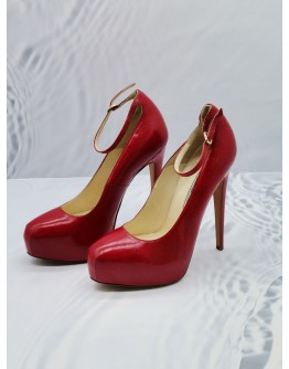 (NEW YEAR SALE) BRIAN ATWOOD HOT RED HIGH HEELS SIZE 37