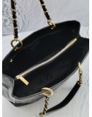 (NEW YEAR SALE) CHANEL CLASSIC GST TOTE BAG IN BLACK CAVIAR LEATHER GOLD HARDWARE SHOULDER BAG