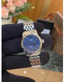 (NEW YEAR SALE) ORIS CLASSIC DATE LADY BLUE DIAL 29MM AUTOMATIC YEAR 2017 WATCH