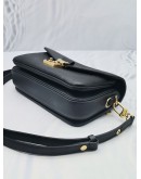 (NEW YEAR SALE) 2023 MICROCHIP LOUIS VUITTON POCHETTE METIS EAST WEST CROSSBODY BAG IN MIDNIGHT BLUE MONOGRAM EMPREINTE LEATHER 