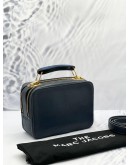 (NEW YEAR SALE) MARC JACOBS DARK BLUE LEATHER THE BOX TOP HANDLE BAG