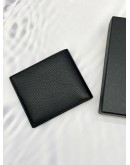 (UNUSED) DUNHILL MULTIPLE WALLET IN BLACK PEBBLED LEATHER