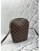 LOUIS VUITTON IPANEMA PM BROWN DAMIER EBENE CANVAS CROSSBODY BAG