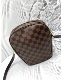 LOUIS VUITTON IPANEMA PM BROWN DAMIER EBENE CANVAS CROSSBODY BAG