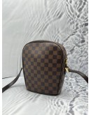 LOUIS VUITTON IPANEMA PM BROWN DAMIER EBENE CANVAS CROSSBODY BAG