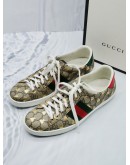 GUCCI MEN'S ACE GG SUPREME BEES SNEAKERS SIZE 8 -FULL SET-