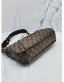 LOUIS VUITTON THAMES PM HOBO SHOULDER BAG IN BROWN DAMIER EBENE CANVAS 