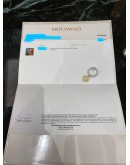 (BRAND NEW) MOUAWAD FOUR LEAF CLOVER DIAMOND RING 18K 750 WHITE GOLD AND ROSE GOLD SIZE 56 YEAR 2018 