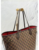 (RAYA SALE) LOUIS VUITTON NEVERFULL MM TOTE SHOULDER BAG IN BROWN DAMIER EBENE CANVAS