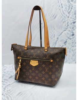 (RAYA SALE) LOUIS VUITTON LENA PM SHOULDER BAG IN BROWN MONOGRAM CANVAS WITH ZIPPED