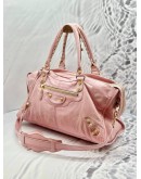 (LIKE NEW) BALENCIAGA PART TIME PINK LEATHER HANDBAG 