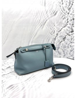FENDI CROSSBODY MEDIUM BY THE WAYS IN LIGHT BLUE WITH LEATHER STRAP