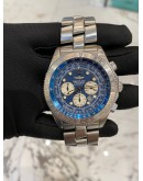 (RAYA SALE) BREITLING B-2 CHRONOMETRE BLUE DIAL 44MM AUTOMATIC YEAR 2010 WATCH