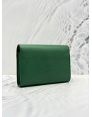 (LIKE NEW) GUCCI DIONYSUS WALLET ON CHAIN IN GREEN PEBBLED LEATHER