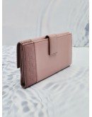 GUCCI MICROGUCCISSIMA CONTINENTAL FLAP WALLET LIGHT PINK 