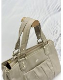 BRAUN BUFFEL TOTE BAG IN BEIGE CALFSKIN LEATHER