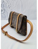 LOUIS VUITTON BROWN MONOGRAM CANVAS POCHETTE MARELLE BELT BAG 