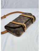 LOUIS VUITTON BROWN MONOGRAM CANVAS POCHETTE MARELLE BELT BAG 