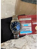 (LIKE NEW) OMEGA SEAMASTER AQUA TERRA REF 231.10.42.21.03.004 BLUE DIAL LIMITED EDITION WORLDWIDE 40MM AUTOMATIC YEAR 2016 WATCH -FULL SET-